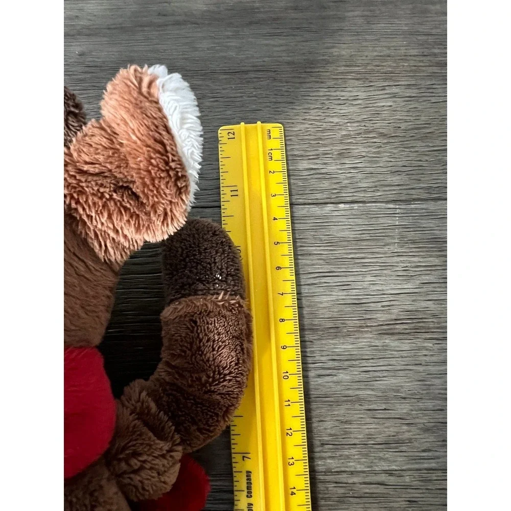 Rudolph the Red-Nosed Reindeer Bungee Stretch Legs Plush Christmas Dog Toy